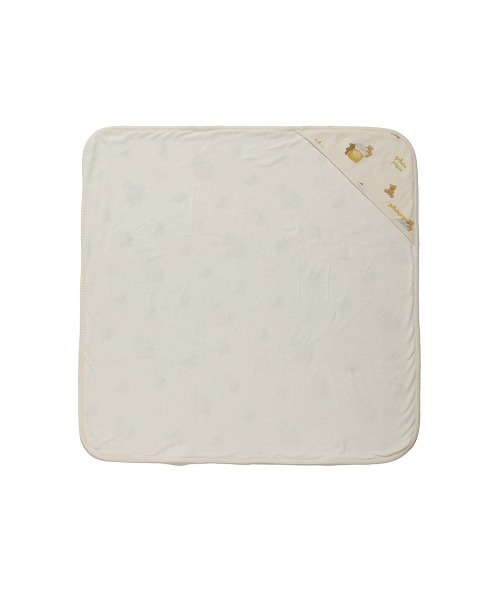 gelato pique（ジェラートピケ）の「【BABY】はちみつベア柄ブランケット（おくるみ・キッズ・オフホワイト・F）」の4枚目の写真