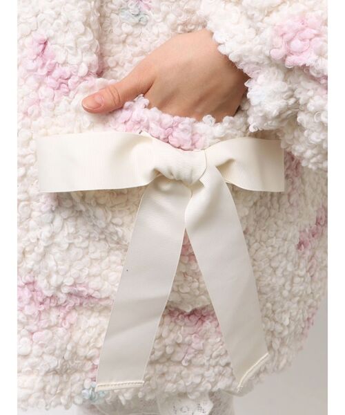 Fluffy Tulip Boa Blouson（ブルゾン）｜merry jenny（メリージェニー