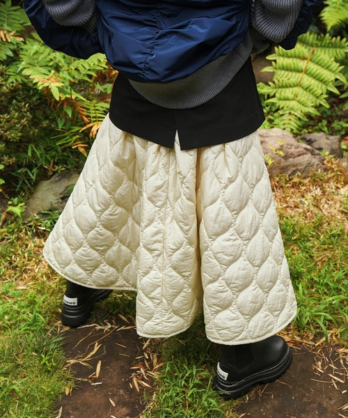 MIX FABRIC FLARE SK（スカート）｜OMMO（オーエムエムオー）の