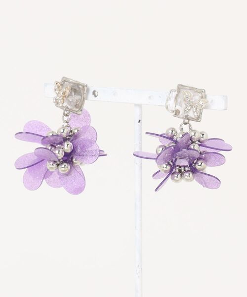 elum.】furi flower(MA)（ピアス（両耳用））｜tone（トーン）の