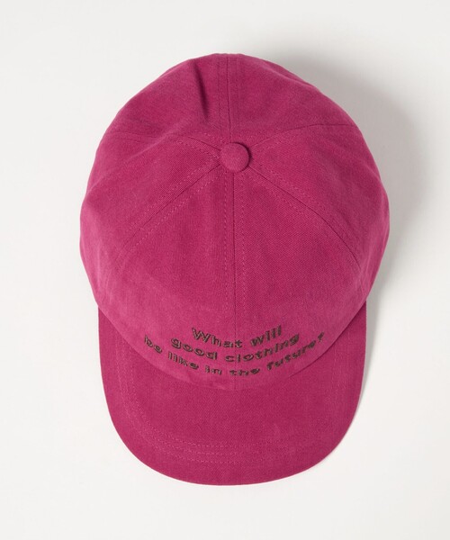 CITEN（シテン）の「＜CITEN＞ウォッシュドステートメントキャップ（キャップ・レディース・ベージュ/ネイビー/ピンク/ロイヤルブルー・FREE）」の9枚目の写真