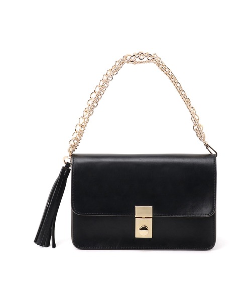 artemis by DIANA(アルテミスバイダイアナ)の「タッセルチャーム 2WAYショルダーバッグ(ハンドバッグ・レディース・ブラック/アイボリー/ピンク・FREE)」の11枚目の写真