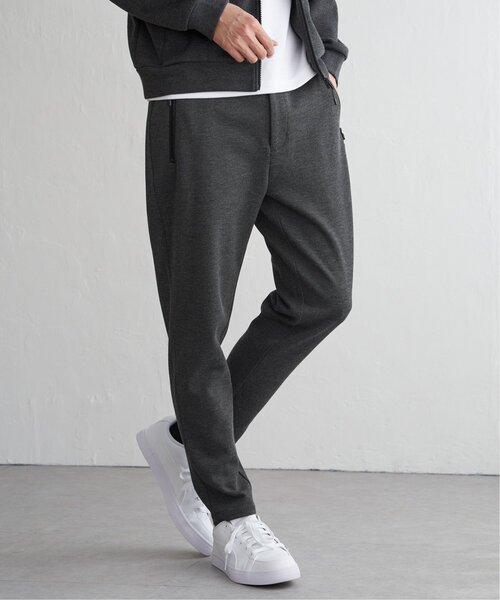 ikka（イッカ）の「【セットアップ対応】ダブルフェイスカノコジップパンツ（その他パンツ・メンズ・ブラック/スモークグレー・XL/L/M/S）」の3枚目の写真