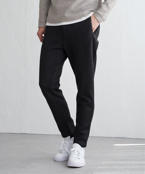 ikka（イッカ）の「【セットアップ対応】ダブルフェイスカノコジップパンツ（その他パンツ・メンズ・ブラック/スモークグレー・XL/L/M/S）」の4枚目の写真