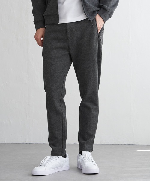 ikka（イッカ）の「【セットアップ対応】ダブルフェイスカノコジップパンツ（その他パンツ・メンズ・ブラック/スモークグレー・XL/L/M/S）」の16枚目の写真