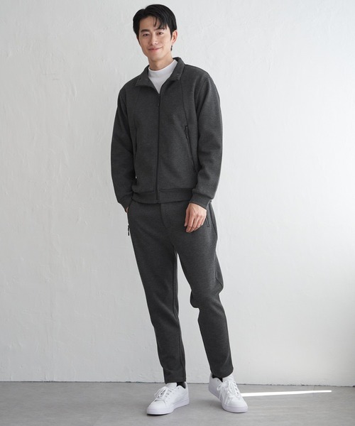 ikka（イッカ）の「【セットアップ対応】ダブルフェイスカノコジップパンツ（その他パンツ・メンズ・ブラック/スモークグレー・XL/L/M/S）」の20枚目の写真