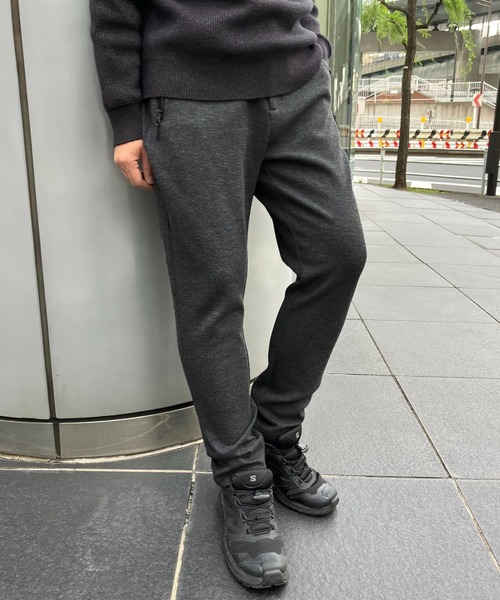 ikka（イッカ）の「【セットアップ対応】ダブルフェイスカノコジップパンツ（その他パンツ・メンズ・ブラック/スモークグレー・XL/L/M/S）」の7枚目の写真