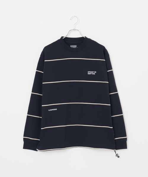 B.C STOCK（ベーセーストック）の「【OLIVEDRAB/オリーブドラブ】ドローコード ロングスリーブTシャツ（Tシャツ/カットソー・メンズ・ボルドー/ブラック系その他/グレー系その他/ホワイト・MEDIUM/X-LARGE/LARGE）」の2枚目の写真