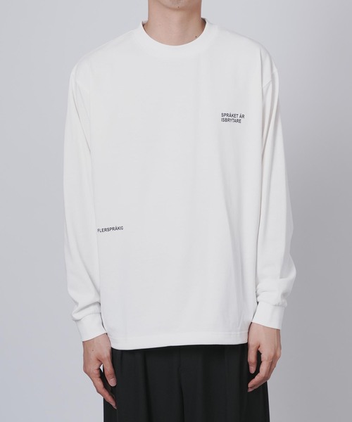 B.C STOCK（ベーセーストック）の「【OLIVEDRAB/オリーブドラブ】ドローコード ロングスリーブTシャツ（Tシャツ/カットソー・メンズ・ボルドー/ブラック系その他/グレー系その他/ホワイト・MEDIUM/X-LARGE/LARGE）」の7枚目の写真