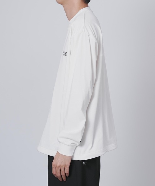 B.C STOCK（ベーセーストック）の「【OLIVEDRAB/オリーブドラブ】ドローコード ロングスリーブTシャツ（Tシャツ/カットソー・メンズ・ボルドー/ブラック系その他/グレー系その他/ホワイト・MEDIUM/X-LARGE/LARGE）」の8枚目の写真