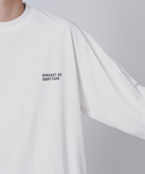 B.C STOCK（ベーセーストック）の「【OLIVEDRAB/オリーブドラブ】ドローコード ロングスリーブTシャツ（Tシャツ/カットソー・メンズ・ボルドー/ブラック系その他/グレー系その他/ホワイト・MEDIUM/X-LARGE/LARGE）」の11枚目の写真