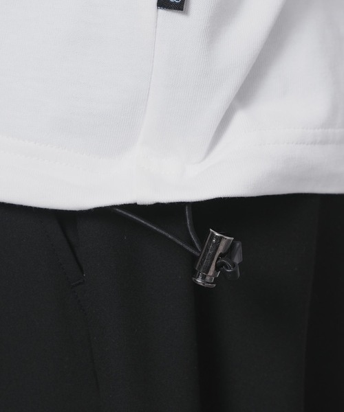 B.C STOCK（ベーセーストック）の「【OLIVEDRAB/オリーブドラブ】ドローコード ロングスリーブTシャツ（Tシャツ/カットソー・メンズ・ボルドー/ブラック系その他/グレー系その他/ホワイト・MEDIUM/X-LARGE/LARGE）」の14枚目の写真