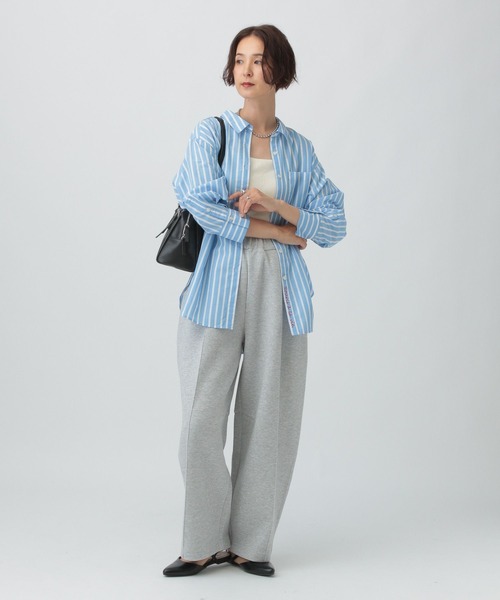 LEPSIM（レプシィム）の「ロングハンドルボストン　579910（ボストンバッグ・レディース・ブラック/グレイッシュベージュ/ブラウン/キャメル/グレー系その他・ONE SIZE）」の11枚目の写真