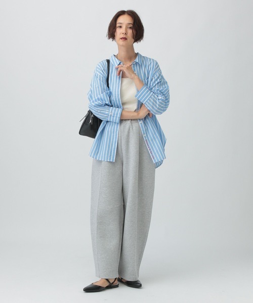 LEPSIM（レプシィム）の「ロングハンドルボストン　579910（ボストンバッグ・レディース・ブラック/グレイッシュベージュ/ブラウン/キャメル/グレー系その他・ONE SIZE）」の12枚目の写真