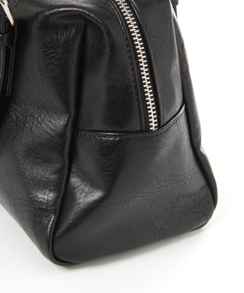 LEPSIM（レプシィム）の「ロングハンドルボストン　579910（ボストンバッグ・レディース・ブラック/グレイッシュベージュ/ブラウン/キャメル/グレー系その他・ONE SIZE）」の20枚目の写真