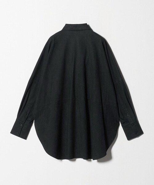SACRA（サクラ）の「＜SACRA＞スエードライク ポケット シャツ（シャツ/ブラウス・レディース・ブラック/オリーブ・38）」の17枚目の写真