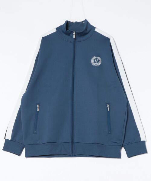 VANS ヴァンズ M Bi-color Side Tape Track JKT アウター 125R1111400 NAVY