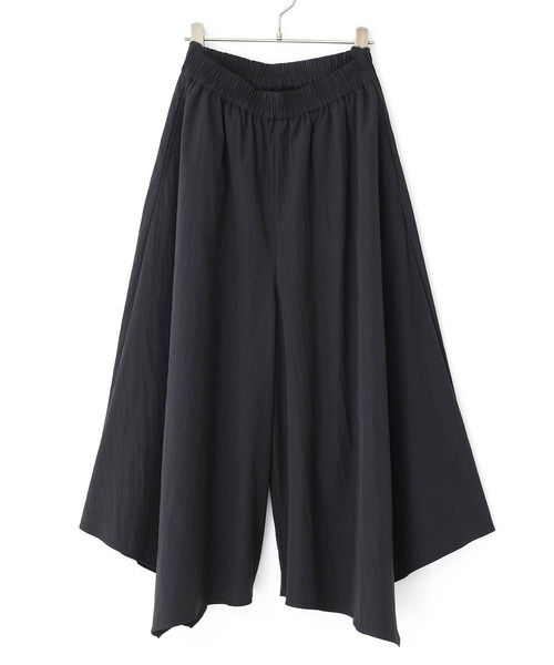 n'OrLABEL(ノアールレーベル)の「『イレギュラーヘムガウチョパンツ』(その他パンツ・レディース・グリーン/ブラック/グレー・FREE)」の6枚目の写真