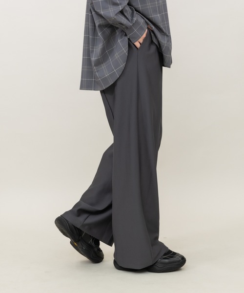 meeny miny（ミーニーマイニー）の「【meeny miny】【伸洗シリーズ】もちのびeasyパンツ（その他パンツ・レディース・モカ/チャコールグレー/ブラック・LARGE/MEDIUM/SMALL）」の14枚目の写真