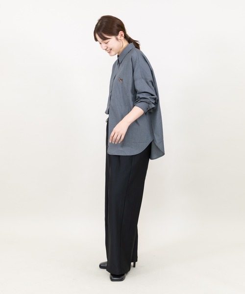 meeny miny（ミーニーマイニー）の「【meeny miny】【伸洗シリーズ】もちのびeasyパンツ（その他パンツ・レディース・モカ/チャコールグレー/ブラック・LARGE/MEDIUM/SMALL）」の19枚目の写真