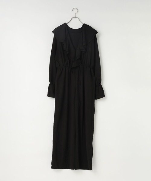 セール】フリルジャンプスーツ 579663（つなぎ/オールインワン