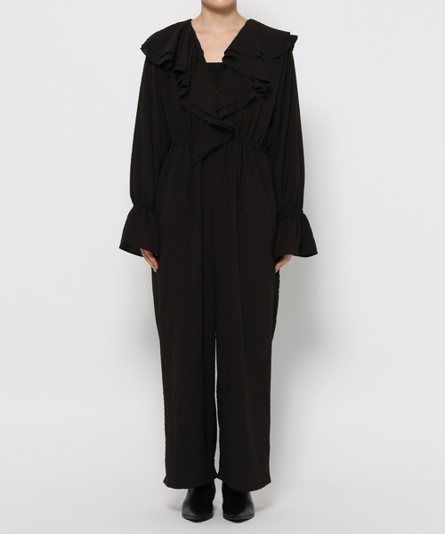 セール】フリルジャンプスーツ 579663（つなぎ/オールインワン