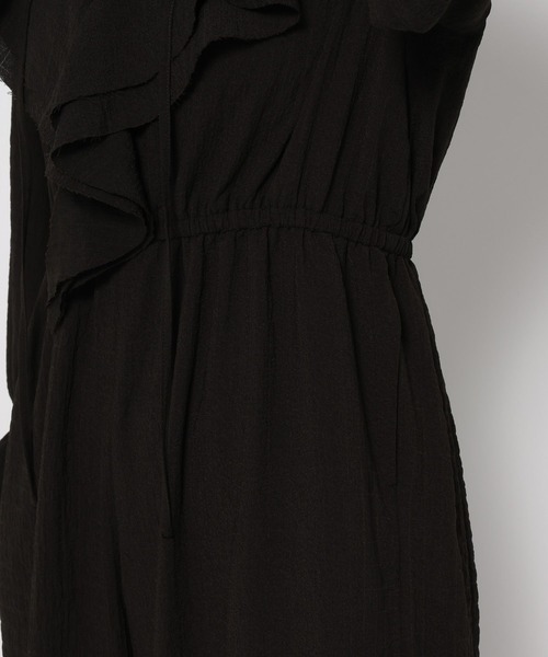 LOWRYS FARM（ローリーズファーム）の「フリルジャンプスーツ　579663（つなぎ/オールインワン・レディース・ブラック/その他・FREE）」の10枚目の写真