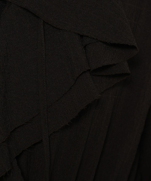 LOWRYS FARM（ローリーズファーム）の「フリルジャンプスーツ　579663（つなぎ/オールインワン・レディース・ブラック/その他・FREE）」の12枚目の写真