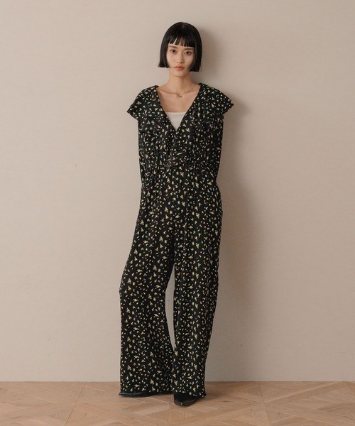 セール】フリルジャンプスーツ 579663（つなぎ/オールインワン