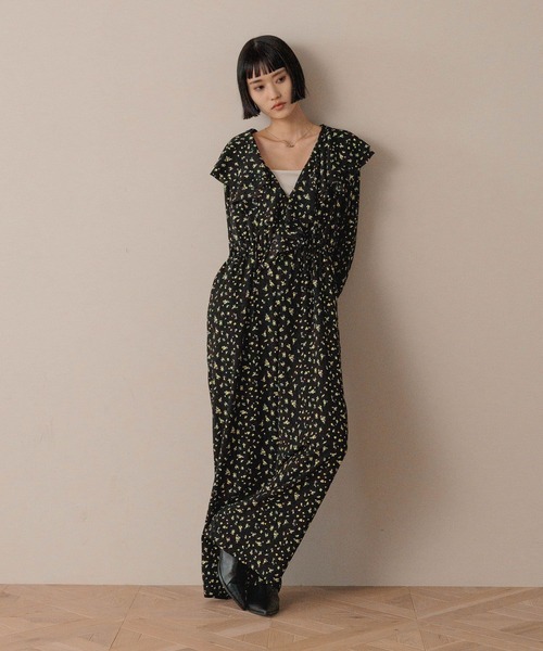 LOWRYS FARM(ローリーズファーム)の「フリルジャンプスーツ 579663(つなぎ/オールインワン・レディース・ブラック/その他・FREE)」の15枚目の写真