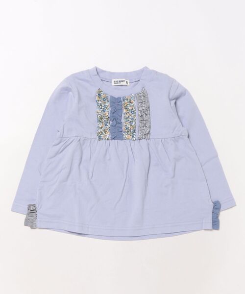 RAGMART(ラグマート)の「フリル長袖Tシャツ(Tシャツ/カットソー・キッズ・イエロー/パープル・100cm/110cm/120cm/130cm)」の2枚目の写真