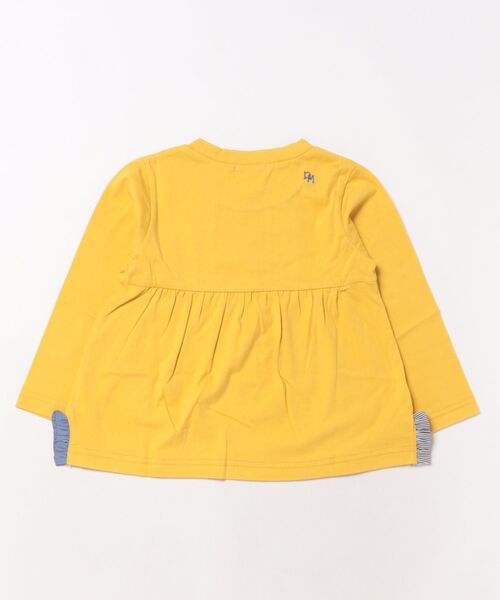 RAGMART(ラグマート)の「フリル長袖Tシャツ(Tシャツ/カットソー・キッズ・イエロー/パープル・100cm/110cm/120cm/130cm)」の3枚目の写真