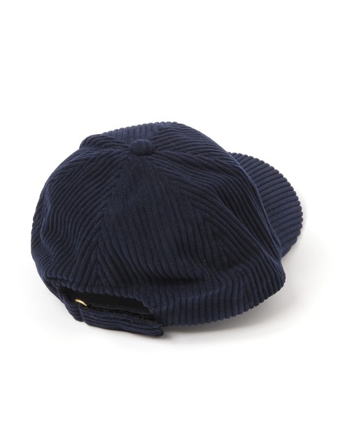 Elura（エルーラ）の「コーデュロイ刺繍キャップ/587989（キャップ・レディース・ネイビー/オフホワイト・ONE SIZE）」の5枚目の写真
