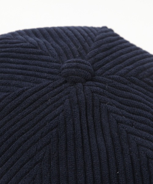 Elura（エルーラ）の「コーデュロイ刺繍キャップ/587989（キャップ・レディース・ネイビー/オフホワイト・ONE SIZE）」の9枚目の写真