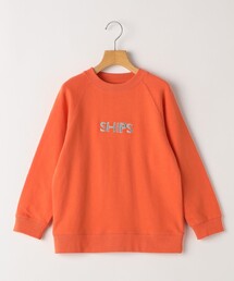 SHIPS（シップス）の「SHIPS KIDS:140～160cm / 刺繍 ロゴ ラグラン スウェット（スウェット）」