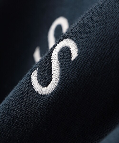 セール】SHIPS KIDS:140～160cm / 刺繍 ロゴ ラグラン スウェット