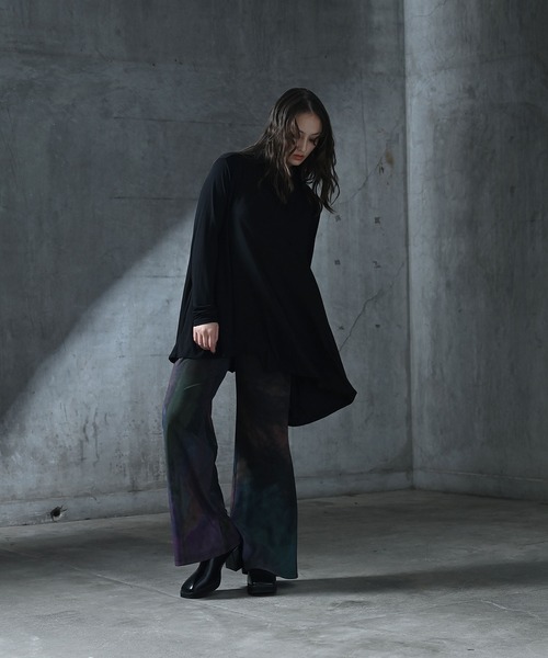 funda mine（ファンダマイン）の「アートパンツ（その他パンツ・レディース・グリーン/ピンク系その他・1/2）」の4枚目の写真