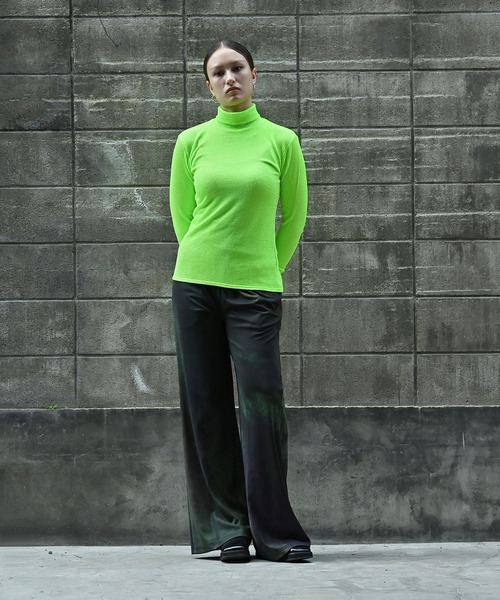 funda mine（ファンダマイン）の「アートパンツ（その他パンツ・レディース・グリーン/ピンク系その他・1/2）」の12枚目の写真