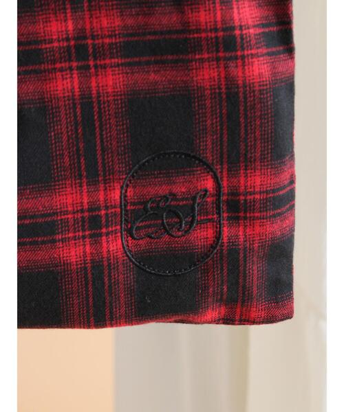 ehka sopo(エヘカソポ)の「チェックトートバッグ(ハンドバッグ・レディース・レッド/イエロー/ブルー/ブラック・F)」の17枚目の写真