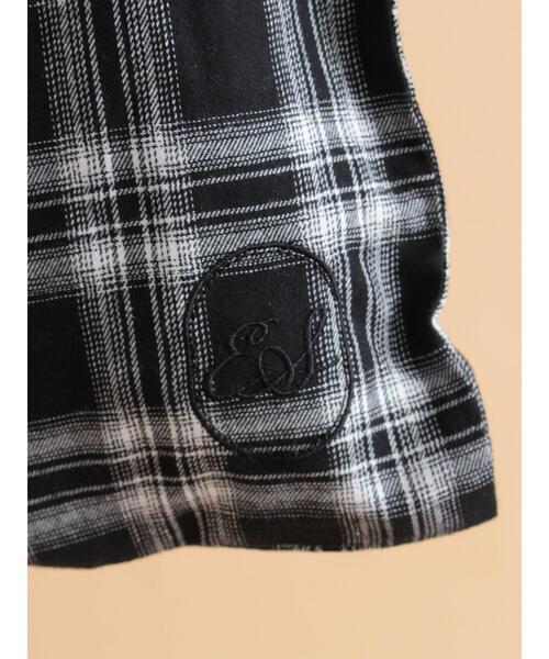 ehka sopo(エヘカソポ)の「チェックトートバッグ(ハンドバッグ・レディース・レッド/イエロー/ブルー/ブラック・F)」の7枚目の写真