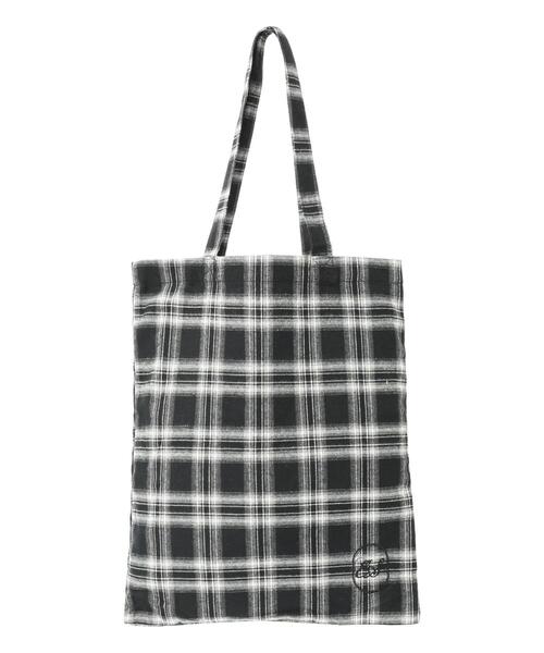 ehka sopo(エヘカソポ)の「チェックトートバッグ(ハンドバッグ・レディース・レッド/イエロー/ブルー/ブラック・F)」の13枚目の写真