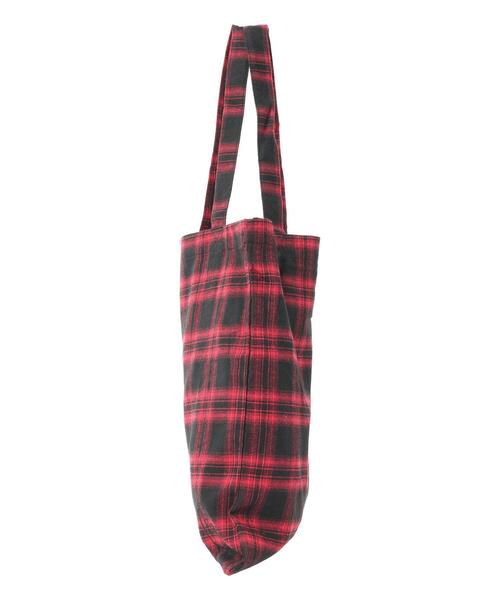 ehka sopo(エヘカソポ)の「チェックトートバッグ(ハンドバッグ・レディース・レッド/イエロー/ブルー/ブラック・F)」の20枚目の写真