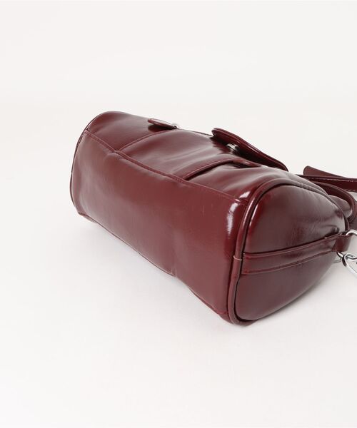 Burner(バーナー)の「【OKUOKU 0909】2WAY ミニボストン ショルダーバッグ oku-bag-23-33(ショルダーバッグ・レディース・ダークブラウン/ブラック/ワイン・FREE)」の5枚目の写真