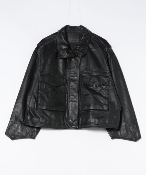 ALLSAINTS（オールセインツ）の「CLAY JACKET | CLAY ジャケット（その他アウター・レディース・ブラック・S/M/XS）」の7枚目の写真