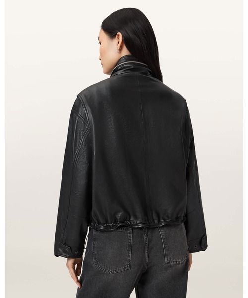 ALLSAINTS（オールセインツ）の「CLAY JACKET | CLAY ジャケット（その他アウター・レディース・ブラック・S/M/XS）」の5枚目の写真