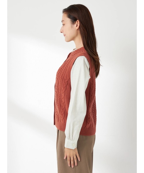 セール】前あきケーブルベスト（ベスト）｜McGREGOR（マックレガー）の