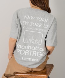 【Manhattan Portage】SHORT SLEEVE PRINT T-SHIRTS 26SS-MP-M644
