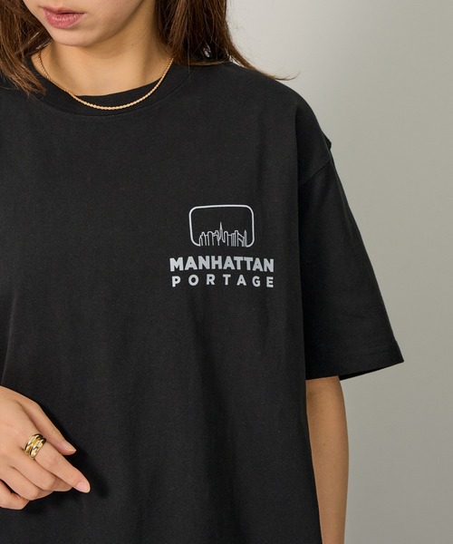 Manhattan Portage(マンハッタンポーテージ)の「【Manhattan Portage】SHORT SLEEVE PRINT T-SHIRTS 26SS-MP-M644(Tシャツ/カットソー・メンズ・ブラック/グレー/ホワイト・M/L)」の2枚目の写真