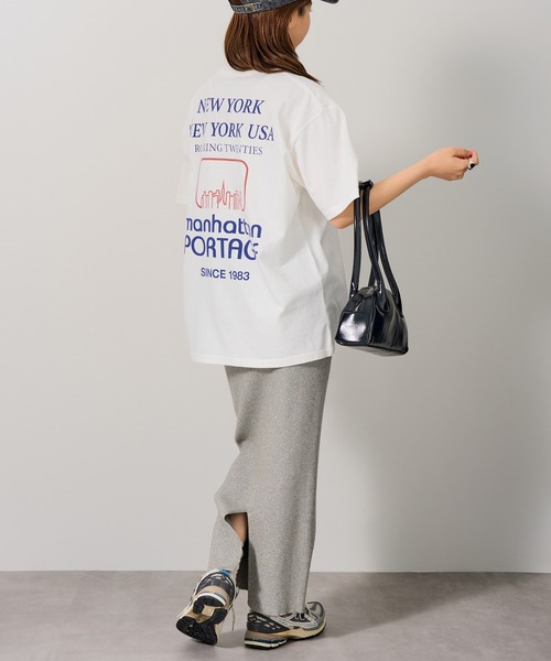 Manhattan Portage(マンハッタンポーテージ)の「【Manhattan Portage】SHORT SLEEVE PRINT T-SHIRTS 26SS-MP-M644(Tシャツ/カットソー・メンズ・ブラック/グレー/ホワイト・M/L)」の10枚目の写真