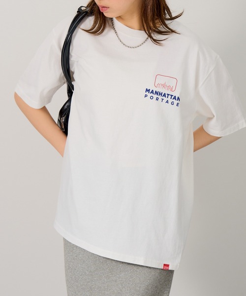 Manhattan Portage(マンハッタンポーテージ)の「【Manhattan Portage】SHORT SLEEVE PRINT T-SHIRTS 26SS-MP-M644(Tシャツ/カットソー・メンズ・ブラック/グレー/ホワイト・M/L)」の7枚目の写真